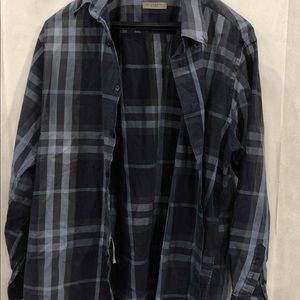 XXL Burberry plaid shirt